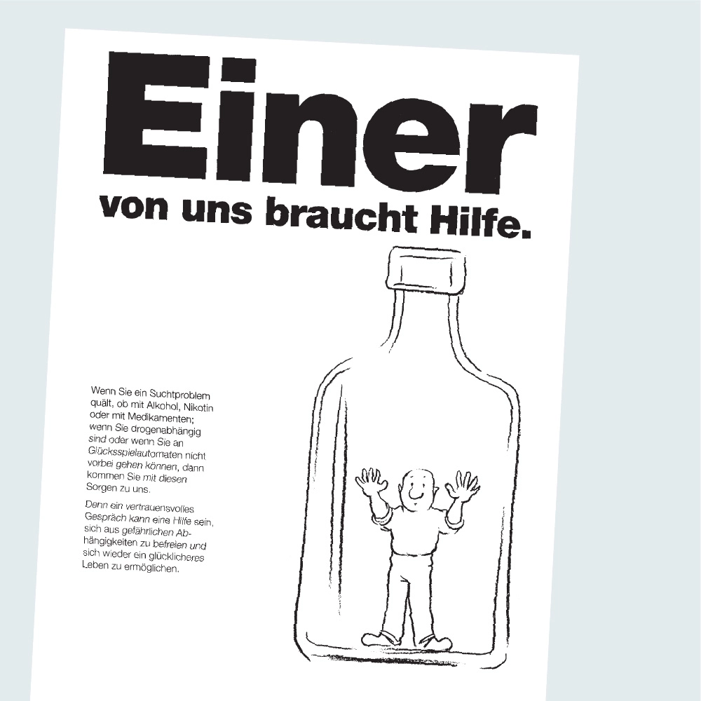 Innerbetriebliche Kampagne Sozialberatung: Konzept, Text, Illustration – Ansicht 2