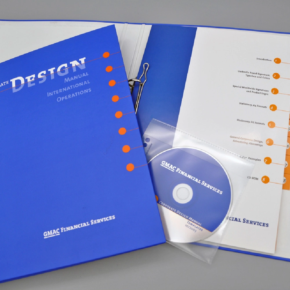 Corporate Design Guideline, Incentive- und Marketing-Aktionen – Ansicht 1