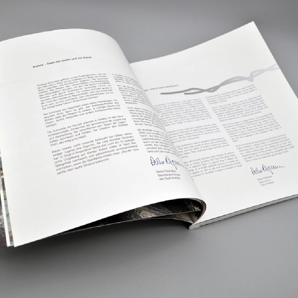 „Licht des Stahls“, Jubiläumsfestschrift kombiniert mit Kunstkatalog – Ansicht 7