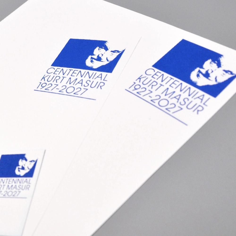 Centennial Kurt Masur: Logo und Erscheinungsbild – Ansicht 2