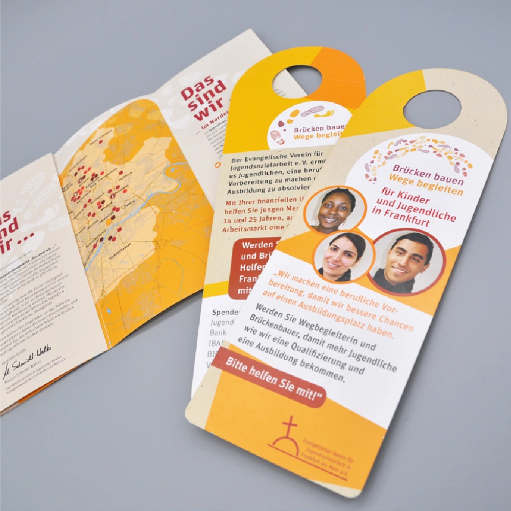 Fundraising: Logo & Erscheinungsbild, Broschüren und Faltblätter – Ansicht 5