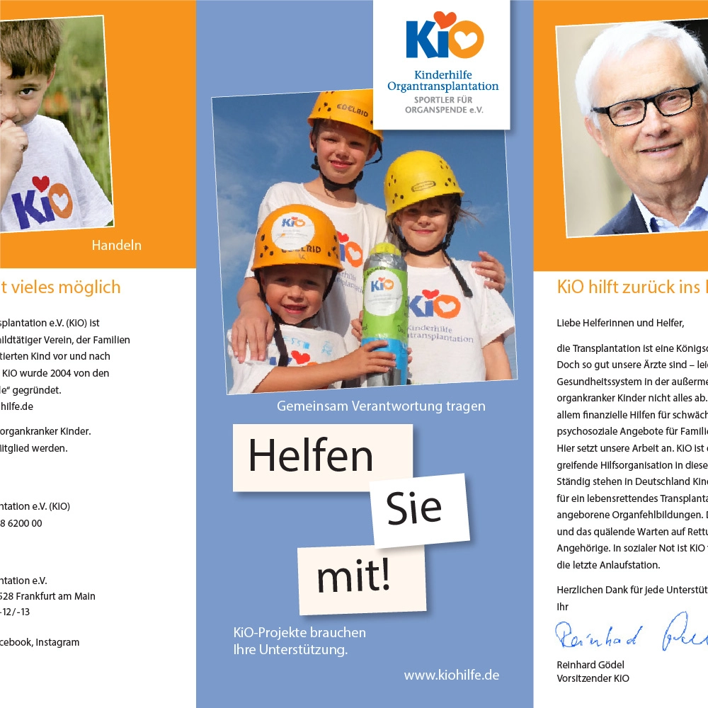 Kinderhilfe Organtransplantation: Logo & Erscheinungsbild – Ansicht 9