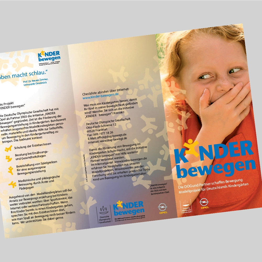 Logo und Erscheinungsbild: Kinder bewegen – Ansicht 5