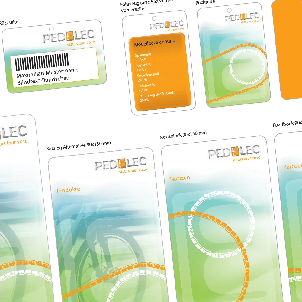Pedelec: Logo und Erscheinungsbild – Ansicht 1